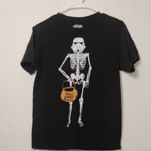 Star Wars Black Graphic Tee Boys XL